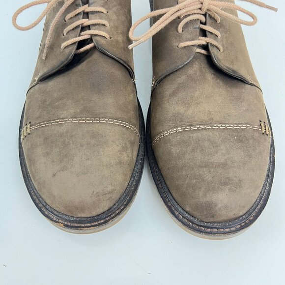 Naot Simiyu Oxford Cap Toe Mens Shoes Brown Suede Lace Up  EU 43 US 10 - Picture 3 of 8